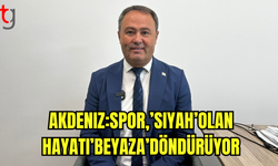 AKDENİZ:Spor.'siyah'olan hayatı'beyaza'döndürüyor.