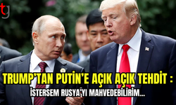 Trump'tan Putin'e açık açık Tehdit!!!