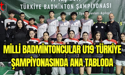 Milli Badmintoncular U19 Türkiye Şampiyonasında Ana Tabloda