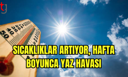 Hava Isınıyor: Sıcaklık 30 Dereceyi Görebilir