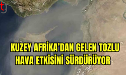 Kuzey Afrika’dan Gelen Tozlu Hava Etkisini Sürdürüyor