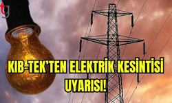 3 SAATLİK ELEKTRİK KESİNTİSİ!