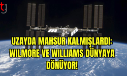 9 AY SONRA DÖNÜYORLAR: NASA ASTRONOTLARIN YOLCULUĞUNU YAYINLADI!