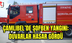 ÇAMLIBEL’DE EVDE ELEKTRİKLİ ŞOFBEN YANGINI