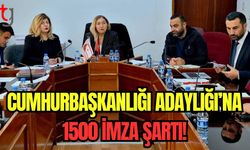 Cumhurbaşkanlığı Adaylığı'na 1500 imza şartı!