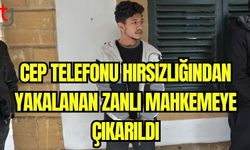 Cep telefonu hırsızlığından yakalanan zanlı mahkemeye çıkarıldı