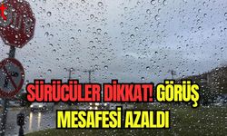 Sürücüler dikkat! Görüş mesafesi azaldı