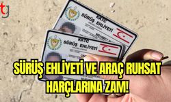 Sürüş ehliyeti ve araç ruhsat harçlarına zam!