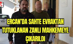 Ercan'da sahte evraktan tutuklanan zanlı yeniden mahkemeye çıkarıldı