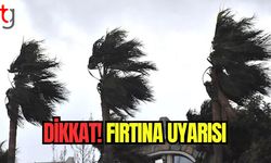 Dikkat! Fırtına uyarısı