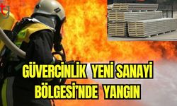 Güvercinlik Yeni Sanayi Bölgesi'nde yangın