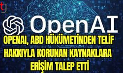 OpenAI, ABD hükümetinden telif hakkıyla korunan kaynaklara erişim talep etti