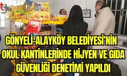 Gönyeli-Alayköy Belediyesi’nin okul kantinlerinde hijyen ve gıda güvenliği denetimi yapıldı