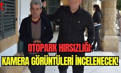 Otopark hırsızlığı: Kamera görüntüleri incelenecek!