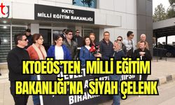 KTOEÖS'ten Milli Eğitim Bakanlığı’na siyah çelenk