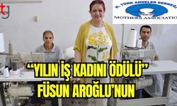 "Yılın İş Kadını" ödülü Füsun Aroğlu'nun