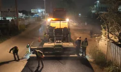 Bursa'da Çalı-Kayapa yolu gece gündüz demeden tamamlandı