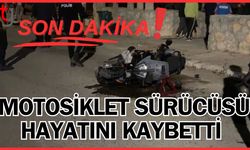 Son dakika! Motosiklet sürücüsü hayatını kaybetti