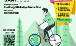 Bursa İnegöl'den Dünya Çevre Günü'ne bisikletli mesaj