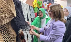 Nilüfer'de Çalılı kadınlar el emeklerini sergiledi