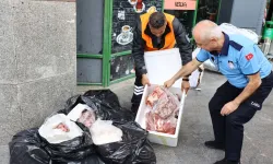 Usulsüz şekilde taşınan 300 kilogram ete el kondu