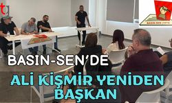 Basın-Sen'de Ali Kişmir yeniden başkan
