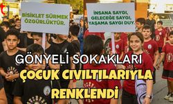 Gönyeli Sokakları çocuk cıvıltılarıyla renklendi