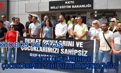 KTOEÖS ve KTÖS:  “Devlet okullarını ve  çocuklarımızı sahipsiz bırakmayacağız”