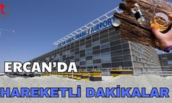 Ercan'da hareketli dakikalar
