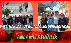 Yaşlı hakları ve Ruh sağlığı Derneği'nden anlamlı etkinlik
