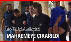 Ev hırsızları mahkemeye çıkarıldı