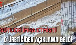 Sütleri imha etmişti: O üreticiden açıklama geldi