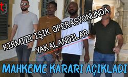 Kırmızı ışık operasyonunda yakalandılar: Mahkeme kararı açıkladı