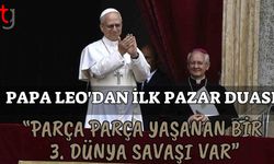 Papa Leo'dan İlk Pazar duası: "Parça parça yaşanan bir  3. Dünya Savaşı var”