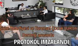 Girne Belediyesi ve Evrensel Çocuk Hakları Derneği arasında protokol imzalandı