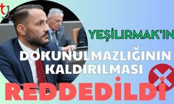 Yeşilırmak’ın  dokunulmazlığının kaldırılması istemi reddedildi