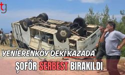 Yenierenköy'deki kazada şoför serbest bırakıldı