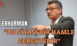 Erhürman: "Bu siyasi bir hamle gerektirir"