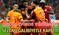 Aslan evinde yenilmedi: Sezonu galibiyetle kapattı