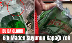 6'lı maden suyunu inceledi, gördüğü manzara karşısında şoke oldu