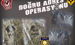 Doğru Adres Operasyonu’nda 850 gram uy*şturucu ele geçirildi