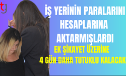 Çalıştıkları şirkette hırzılık yaptıkları suçuyla mahkemeye çıktılar