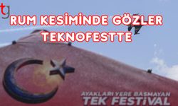 Rum kesiminde dikkatler TEKNOFEST KKTC'de