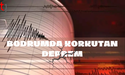 Bodrum'da korkutan deprem