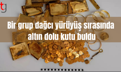 Bir grup dağcı yürüyüş sırasında altın dolu kutu buldu