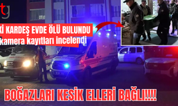 2 kardeş evlerinde ölü bulundu, polis maske ve gözlüklü şüpheliyi arıyor