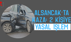 Alsancak’ta kaza: 2 kişiye yasal işlem