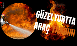 Güzelyurtta araç yangını maddi hasarla sonuçlandı