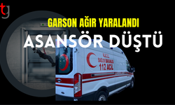 Girne'deki işletmede asansör düştü