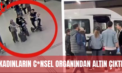 Akılalmaz olay!!Havalimanı'nda yapılan denetimde altın ele geçirildi